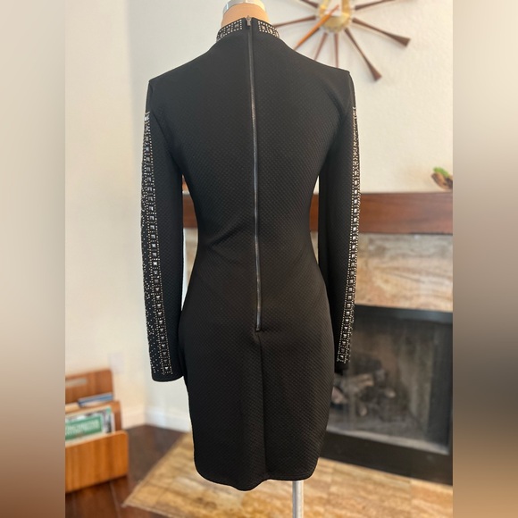 Bebe Studded Jaquard Dress - Picture 7 of 8